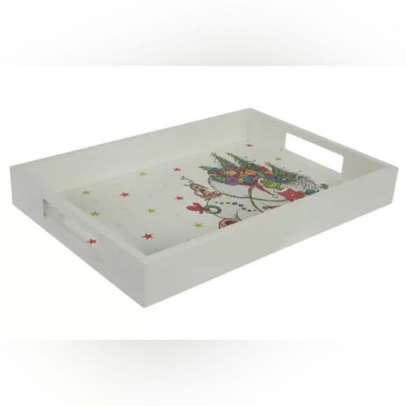 Grinch With Sleigh Serving Tray - Picture 3 of 3